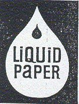 LIQUID PAPER AND DROPLET