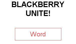 BLACKBERRY UNITE!