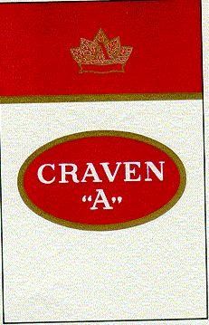 CRAVEN " A " COLOR LABEL