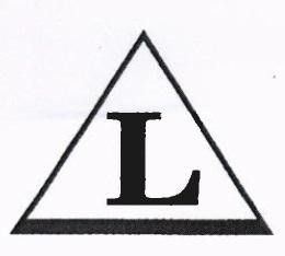 L in the triangle
