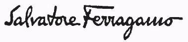 Salvatore Ferragamo (stylized)