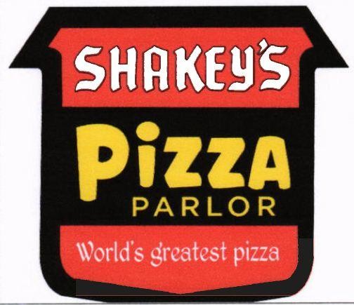 SHAKEY'S PIZZA PARLOR WORLD'S GREATEST PIZZA