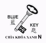 BLUE KEY N, Vietnamese and Chinese characters & Device