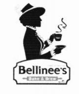 ''Bellinee's Bake & Brew Device and logo"