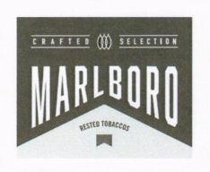 MARLBORO CRAFTED SELECTON (Rested Tobaccos) label