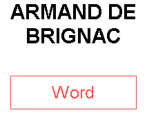 ARMAND DE BRIGNAC
