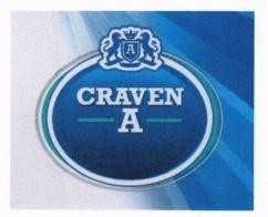 CRAVEN A and Label in colour