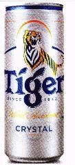 Tiger Crystal Can (Front) Trade Dress in Colour