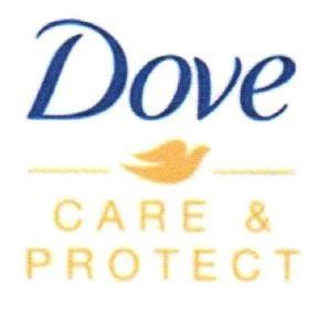 DOVE CARE & PROTECT (STYLISED) & DEVICE