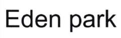 Eden park