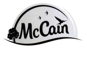 MCCAIN & SUNSHINE, BIRDS, TREE, WAVE Design