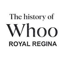 The history of Whoo ROYAL REGINA