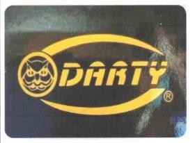 DARTY in circle Device and Logo