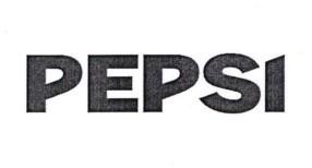 PEPSI in Stylized Letter