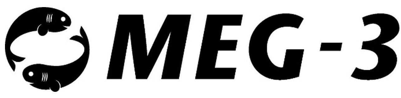 MEG-3 Logo & 2 fish Device