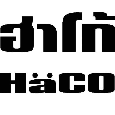 HÃ¤CO and Thai Characters
