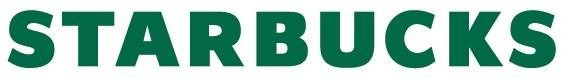 STARBUCKS (Stylized Block Letters in color)