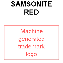 SAMSONITE RED