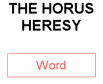 THE HORUS HERESY