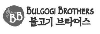 BULGOGI BROTHERS WITH KOREAN CHARACTER AND DEVICE