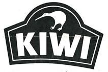 KIWI & DESIGN - CROWN W/ BLACK OUTLINE