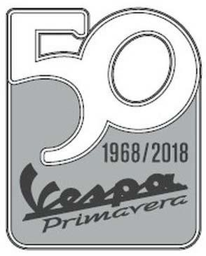 50 VESPA PRIMAVERA 1968/2018 figurative