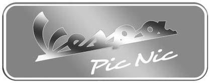 VESPA PIC NIC figurative