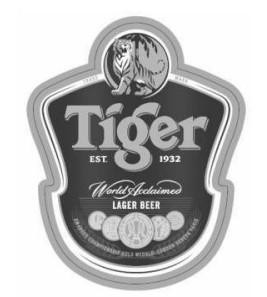TIGER LABEL (BLACK & WHITE)