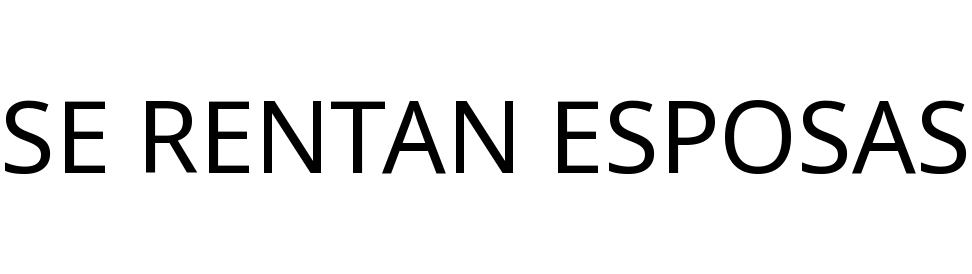 SE RENTAN ESPOSAS