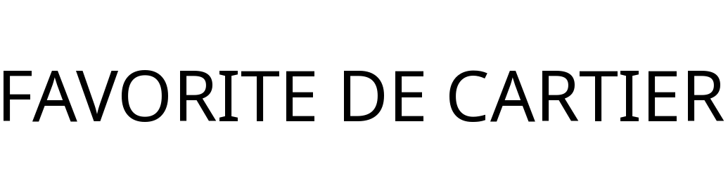 FAVORITE DE CARTIER