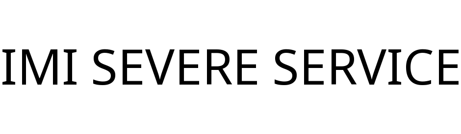 IMI SEVERE SERVICE