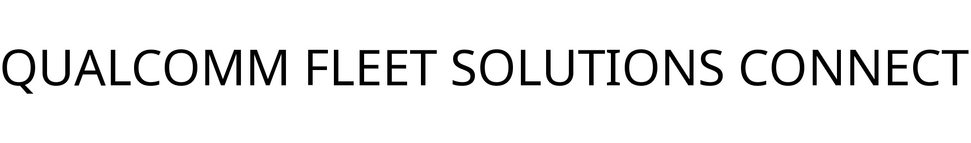 QUALCOMM FLEET SOLUTIONS CONNECT