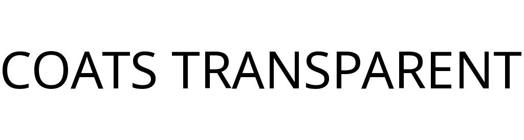COATS TRANSPARENT