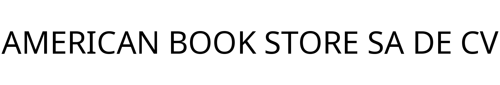 AMERICAN BOOK STORE SA DE CV