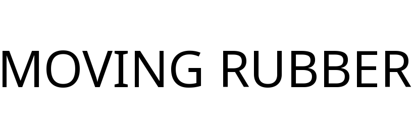 MOVING RUBBER