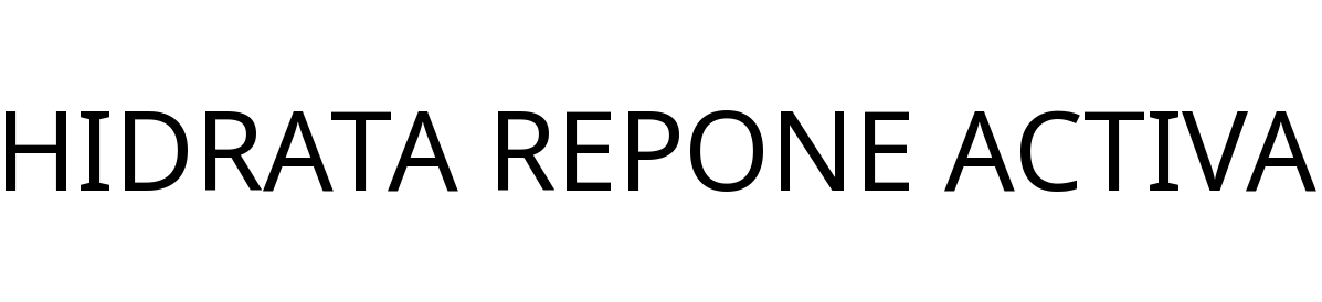 HIDRATA REPONE ACTIVA