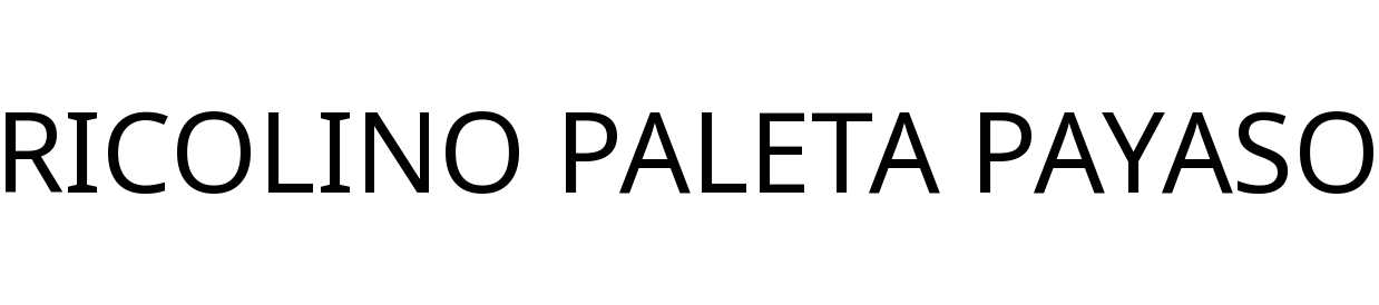 RICOLINO PALETA PAYASO