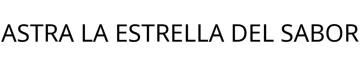 ASTRA LA ESTRELLA DEL SABOR
