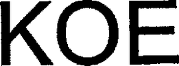 KOE