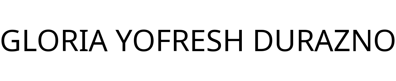 GLORIA YOFRESH DURAZNO