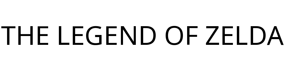 THE LEGEND OF ZELDA