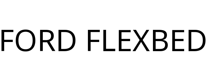 FORD FLEXBED