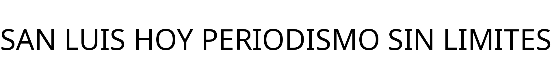 SAN LUIS HOY PERIODISMO SIN LIMITES