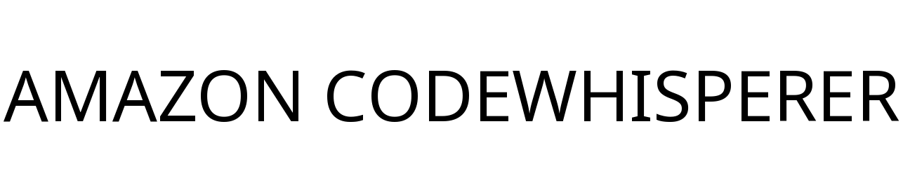 AMAZON CODEWHISPERER