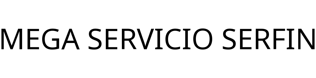 MEGA SERVICIO SERFIN