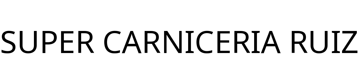 SUPER CARNICERIA RUIZ