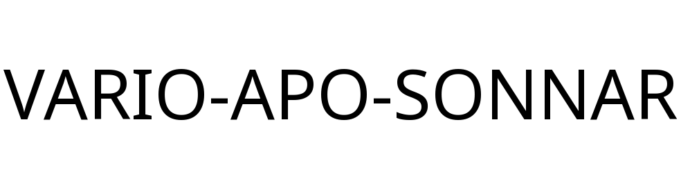VARIO-APO-SONNAR