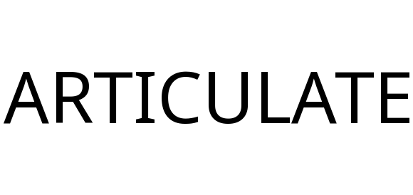 ARTICULATE