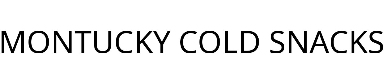 MONTUCKY COLD SNACKS