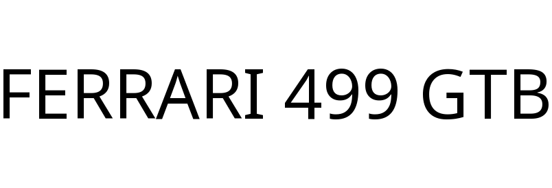 FERRARI 499 GTB